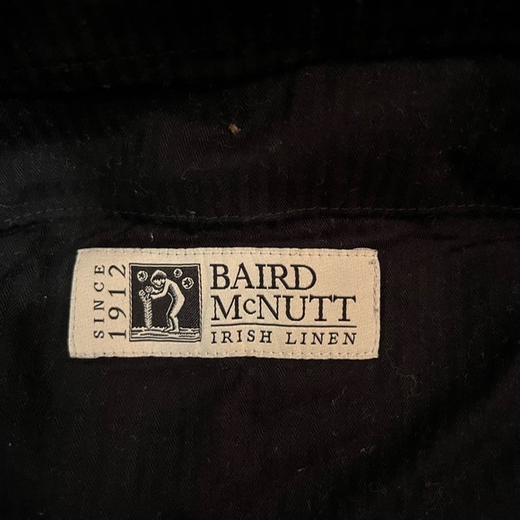 J.Crew navy linen trousers, by Baird McNutt, size 28 - Picture 4 of 5
